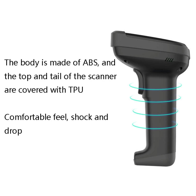 Deli 14952 Supermarket Cashier One-Dimensional QR Code Scanning Gun, Model: Black Wired - free shipping - PMC Jewellery - Order now!