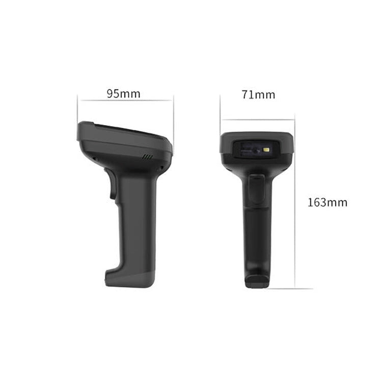Deli 14952 Supermarket Cashier One-Dimensional QR Code Scanning Gun, Model: White Wireless - free shipping - PMC Jewellery - Order now!