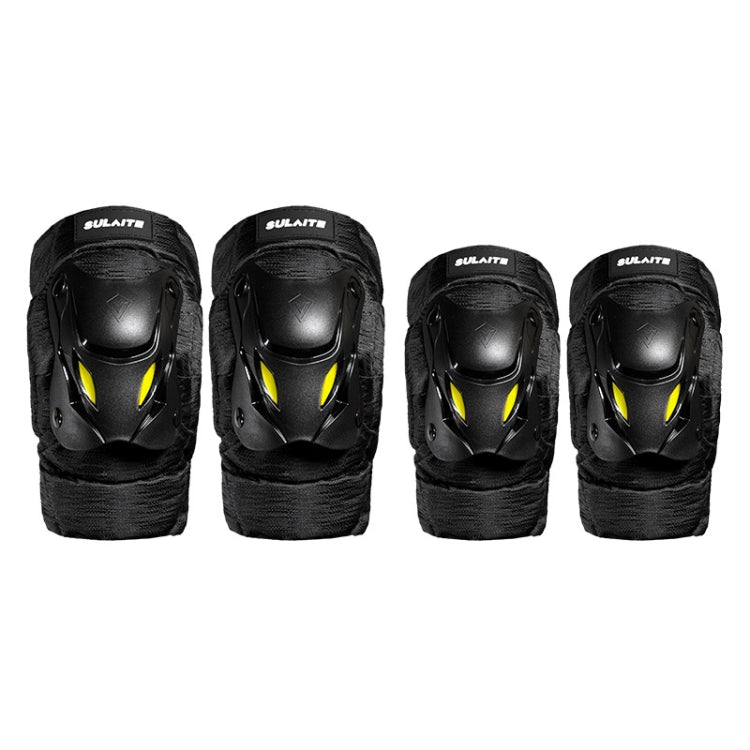 SULAITE Motorcycle Protector Rider Wind Warmth Protective Gear Riding Equipment, Colour: Black Elbow Pads - free shipping - PMC TechLife - Order now!