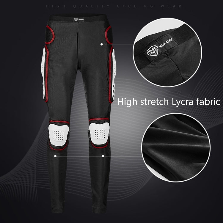 SULAITE Motorcycle Cross-Country Riding Trousers Protective Hip Pants, Specification: S(Black) - Protective Gear by SULAITE | Online Shopping South Africa | PMC TechLife | Buy Now Pay Later Mobicred