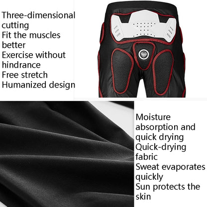 SULAITE Motorcycle Cross-Country Riding Trousers Protective Hip Pants, Specification: M(Black) - Protective Gear by SULAITE | Online Shopping South Africa | PMC Jewellery | Buy Now Pay Later Mobicred