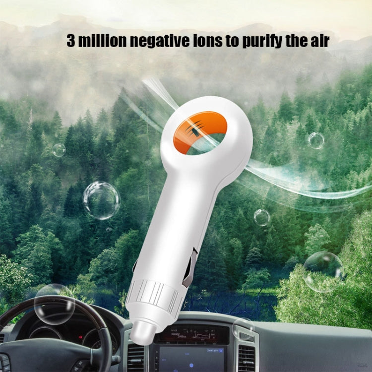 EP501 USB Mini Car Removal Second-hand Smoke PM2.5 Negative Ion Air Purifier(Black) - Air Purifier by PMC TechLife | Online Shopping South Africa | PMC TechLife | Buy Now Pay Later Mobicred
