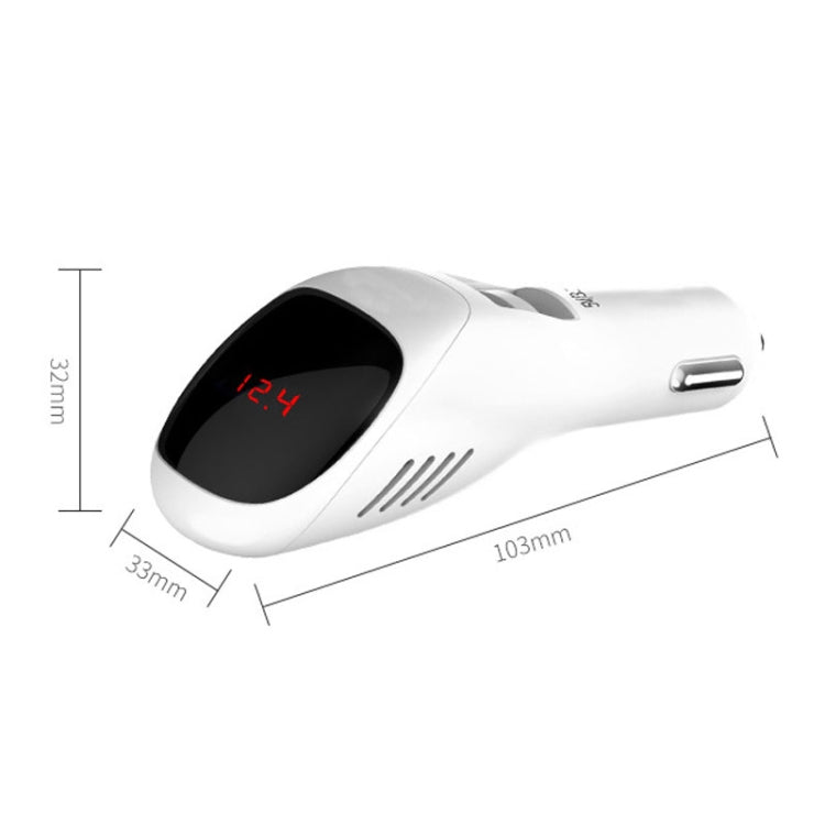 S90B Multifunctional Car Negative Ion Formaldehyde Removal Air Purifier(White) - Air Purifier by PMC TechLife | Online Shopping South Africa | PMC TechLife | Buy Now Pay Later Mobicred
