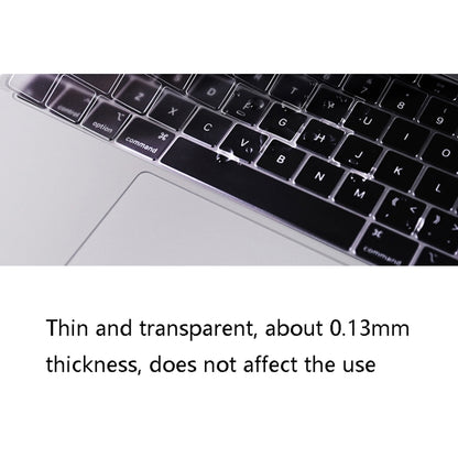 JRC 0.13mm Transparent TPU Laptop Keyboard Protective Film For MacBook Air 13.3 inch A1369 & A1466 - Keyboard Protector by JRC | Online Shopping South Africa | PMC Jewellery | Buy Now Pay Later Mobicred