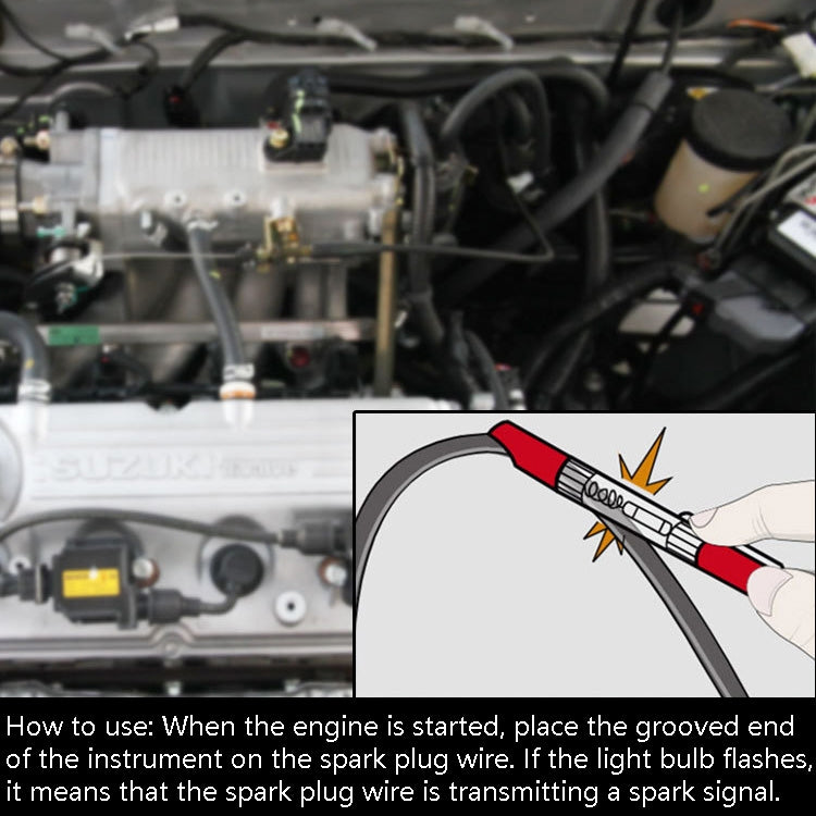 Automobile Detector Free Disassembly Lgnition System Test Pen Engine Test Spark Plug Coil High Voltage Tool - Inspection Tools by PMC TechLife | Online Shopping South Africa | PMC TechLife | Buy Now Pay Later Mobicred