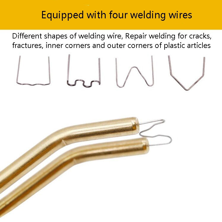 H50 Car Bumper Crack Repair Welding Machine Plastic Welding Nail Artifact, US Plug(Red) - Hand Tool Sets by PMC TechLife | Online Shopping South Africa | PMC TechLife | Buy Now Pay Later Mobicred