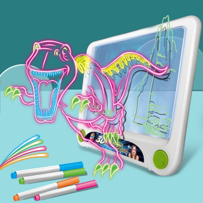 3D Fluorescent Drawing Board Magic Luminous Three-Dimensional Writing Board Graffiti Board Lighting Puzzle Children Drawing Board,Style:  Drawing Screen (Ocean Version) -  by PMC Jewellery | Online Shopping South Africa | PMC Jewellery | Buy Now Pay Later Mobicred