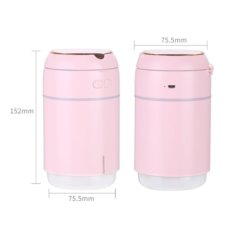 K005 Portable Hydrating LED Fill Light Makeup Mirror USB Mini Humidifier(Blue) - free shipping - PMC TechLife - Order now!