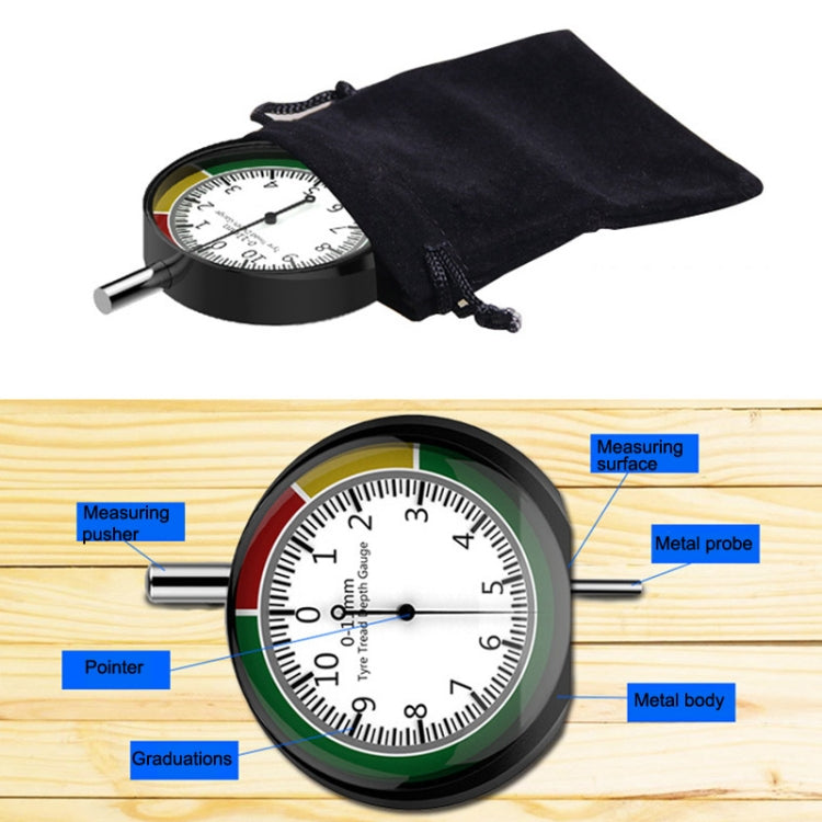 N780 Car Outdoor Driving Electronic Scale Meter Tire Pattern Depth Measuring Instrument - Other Tools by PMC TechLife | Online Shopping South Africa | PMC TechLife | Buy Now Pay Later Mobicred