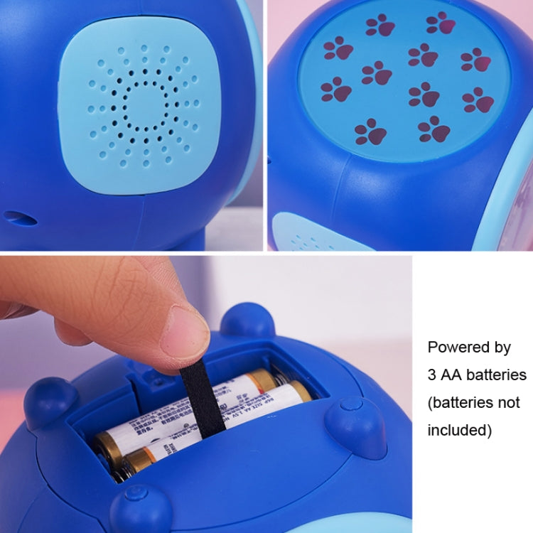 Children Romantic Starry Sky Projection Music Pointer Alarm Clock(Blue) - Novelty Clock by PMc TechLife | Online Shopping South Africa | PMc TechLife | Buy Now Pay Later Mobicred