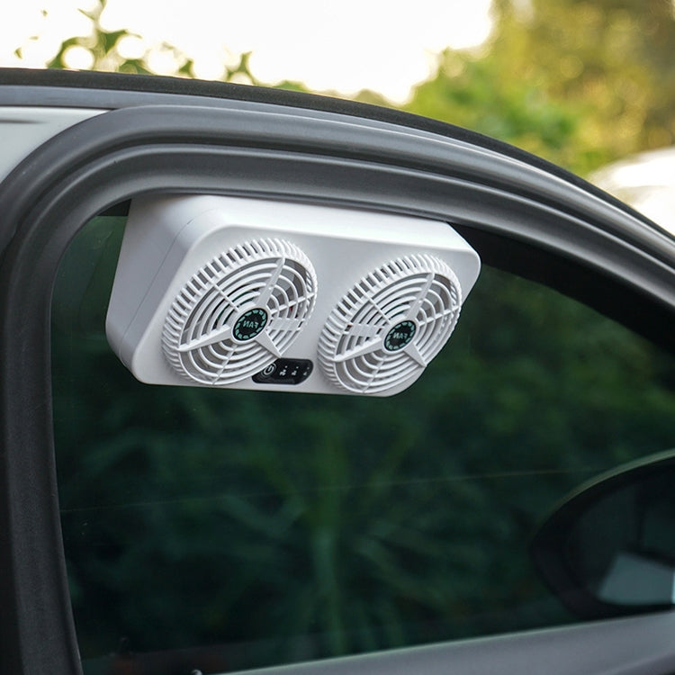 USB Interface Car Cooling Device Car Exhaust Air Circulation Exhaust Fan Car Changing Fan(White) - Heating & Fans by PMC Jewellery | Online Shopping South Africa | PMC Jewellery | Buy Now Pay Later Mobicred