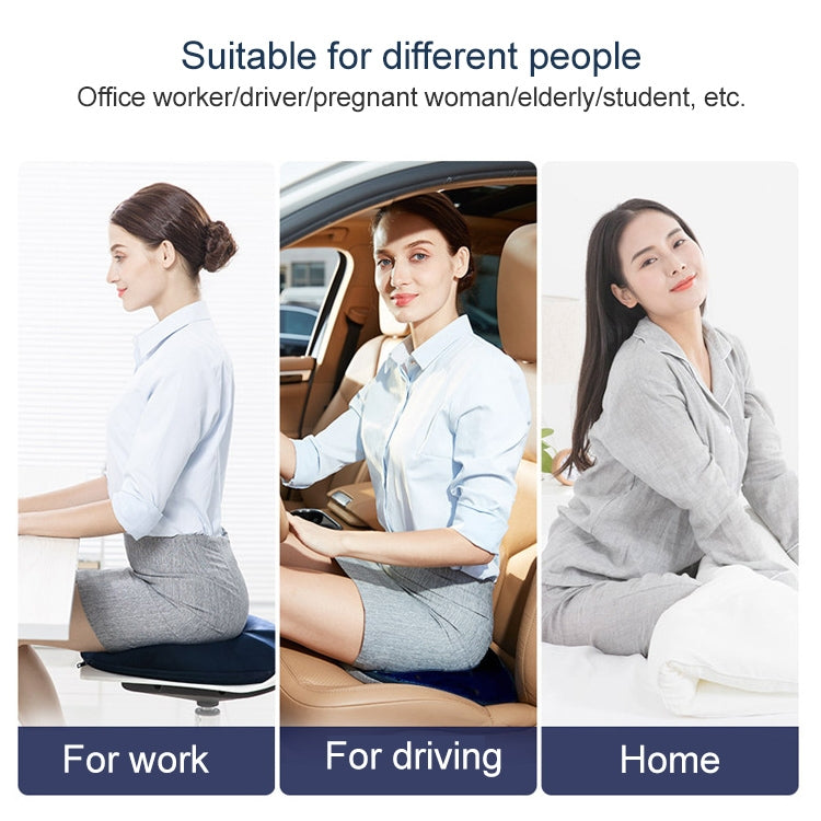 Slow Resilience Memory Foam Office Hip Pad After Hemorrhoids Operation Cushion(Coffee Color) - Cushions & Pillows by PMC TechLife | Online Shopping South Africa | PMC TechLife | Buy Now Pay Later Mobicred
