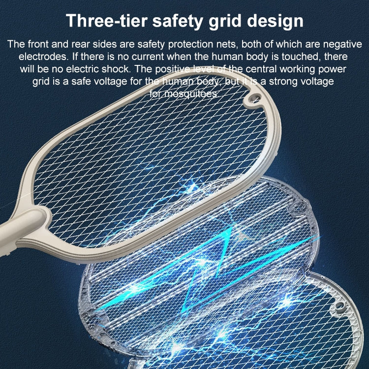 Smart Home Dual-Use Mosquito Swatter Mosquito Killer Fly Swatte(Green) - Fly Swatter by PMC TechLife | Online Shopping South Africa | PMC TechLife | Buy Now Pay Later Mobicred