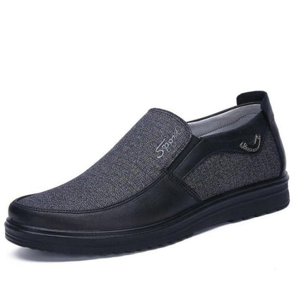 Low-cut Business Casual Soft Soles Flat Shoes for Men, Shoe Size:41(Gray) - Casual Shoes by PMC Jewellery | Online Shopping South Africa | PMC Jewellery | Buy Now Pay Later Mobicred