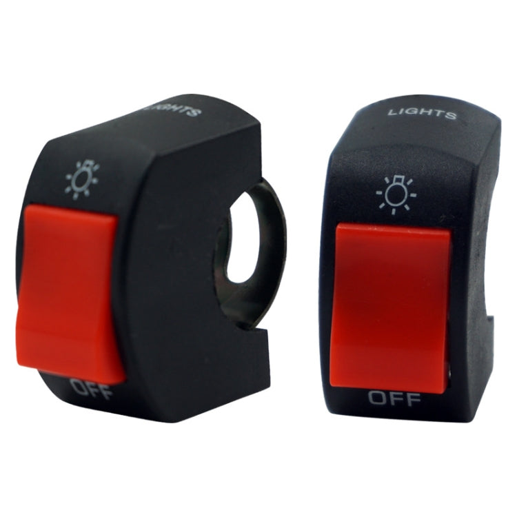 5 PCS Motorcycle Handlebar Tap Switch LED Headlight Break Extinguishing Fire Double Flash Switch(Yellow Btton) - Electrical System by PMC TechLife | Online Shopping South Africa | PMC TechLife | Buy Now Pay Later Mobicred