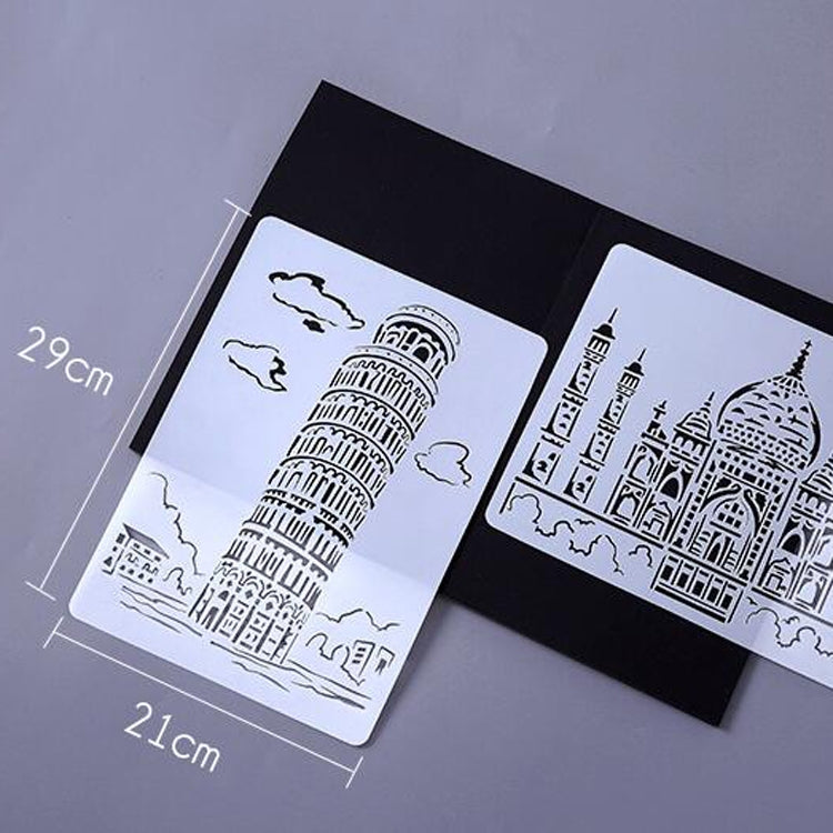 4 Big Ben Construction Series Painting Template Theme City A4 Label Template - Art Supplies by PMC TechLife | Online Shopping South Africa | PMC TechLife | Buy Now Pay Later Mobicred