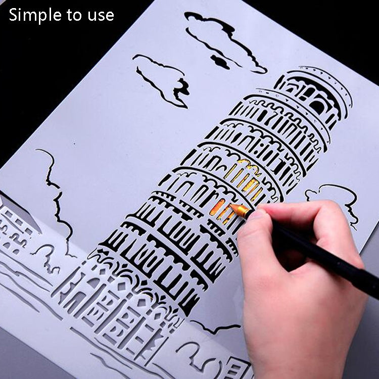 4 Big Ben Construction Series Painting Template Theme City A4 Label Template - Art Supplies by PMC TechLife | Online Shopping South Africa | PMC TechLife | Buy Now Pay Later Mobicred