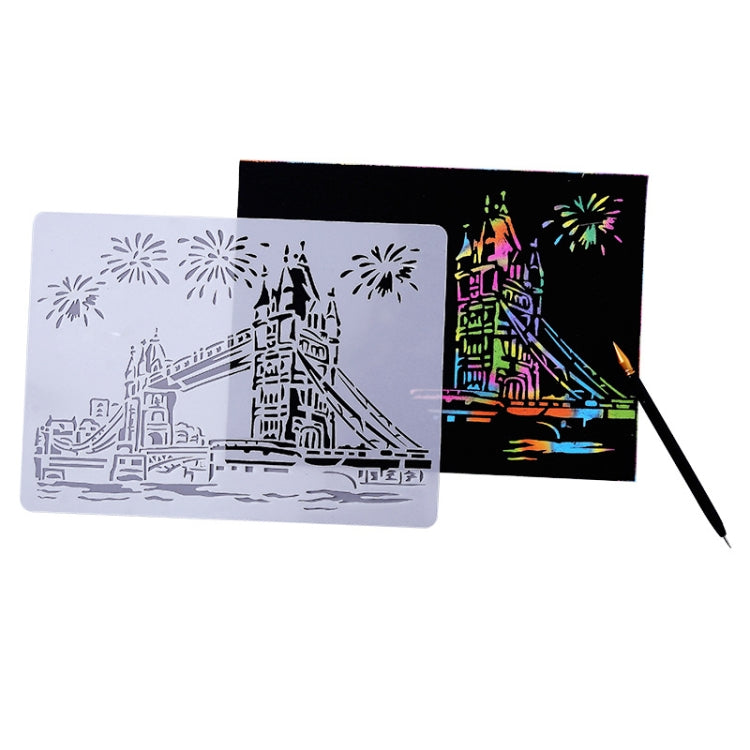 4 Big Ben Construction Series Painting Template Theme City A4 Label Template - Art Supplies by PMC TechLife | Online Shopping South Africa | PMC TechLife | Buy Now Pay Later Mobicred