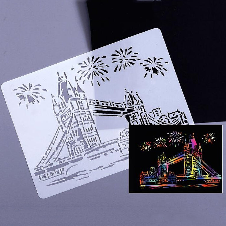 10 Sailing Hotel Construction Series Painting Template Theme City A4 Label Template - Art Supplies by PMC TechLife | Online Shopping South Africa | PMC TechLife | Buy Now Pay Later Mobicred