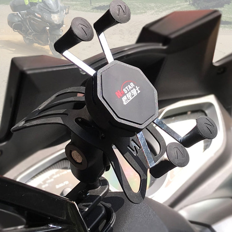 N-STAR N002 Motorcycle Bicycle Mobile Phone Bracket Riding Equipment(Small T Head) - Holders by N-STAR | Online Shopping South Africa | PMC Jewellery | Buy Now Pay Later Mobicred