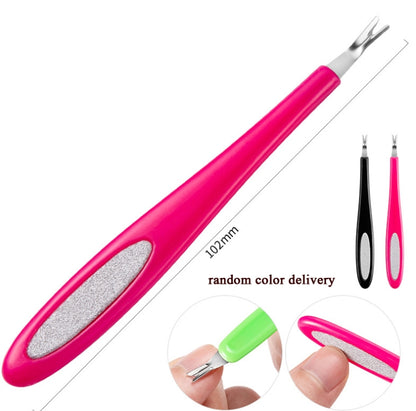 Manicure Tool  Set Fingernails Word Cut Set, Specification: Transparent French Large Set - Nail Art Equipment by PMC Jewellery | Online Shopping South Africa | PMC Jewellery | Buy Now Pay Later Mobicred