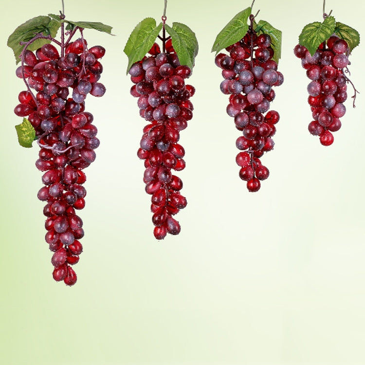 2 Bunches 110 Red Grapes Simulation Fruit Simulation Grapes PVC with Cream Grape Shoot Props - free shipping - PMC TechLife - Order now!