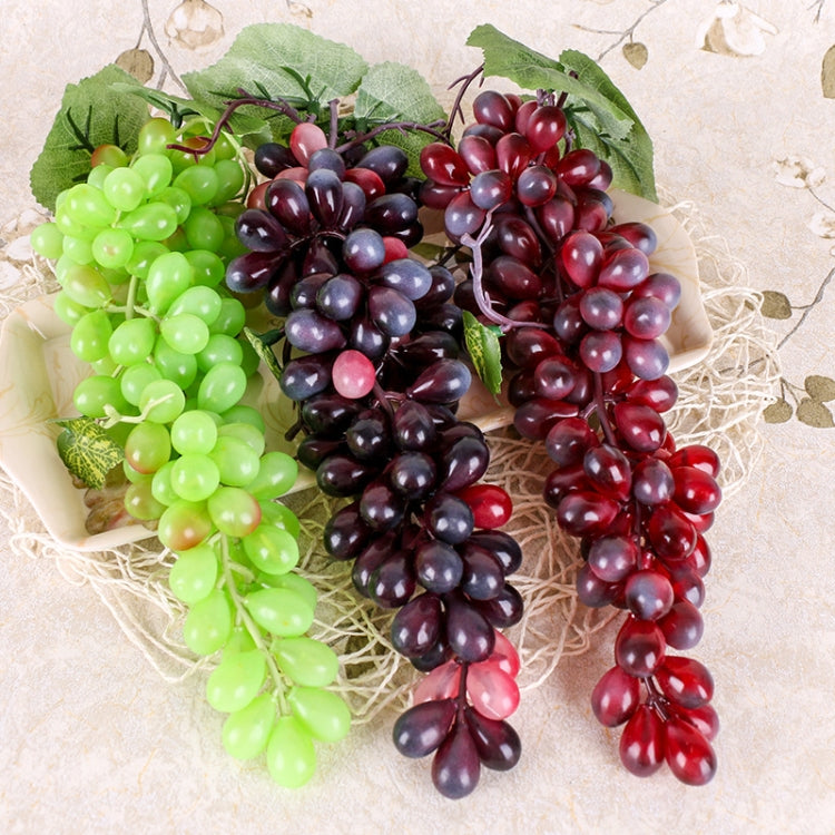 2 Bunches 110 Red Grapes Simulation Fruit Simulation Grapes PVC with Cream Grape Shoot Props - free shipping - PMC TechLife - Order now!