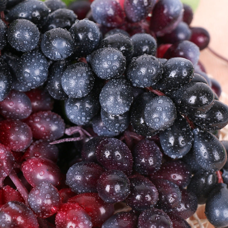 2 Bunches 110 Granules Agate Grapes Simulation Fruit Simulation Grapes PVC with Cream Grape Shoot Props - free shipping - PMC TechLife - Order now!