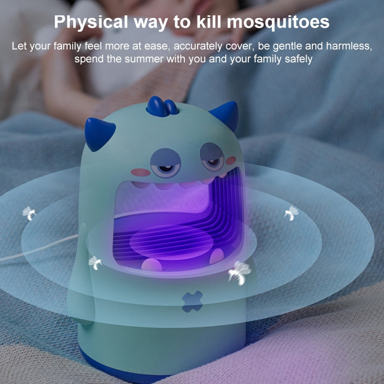 Small Monster Mosquito Lamp USB Photocatalyst Home Bedroom Physics Mosquito Repellent(Pink) - Repellents by PMC Jewellery | Online Shopping South Africa | PMC Jewellery | Buy Now Pay Later Mobicred