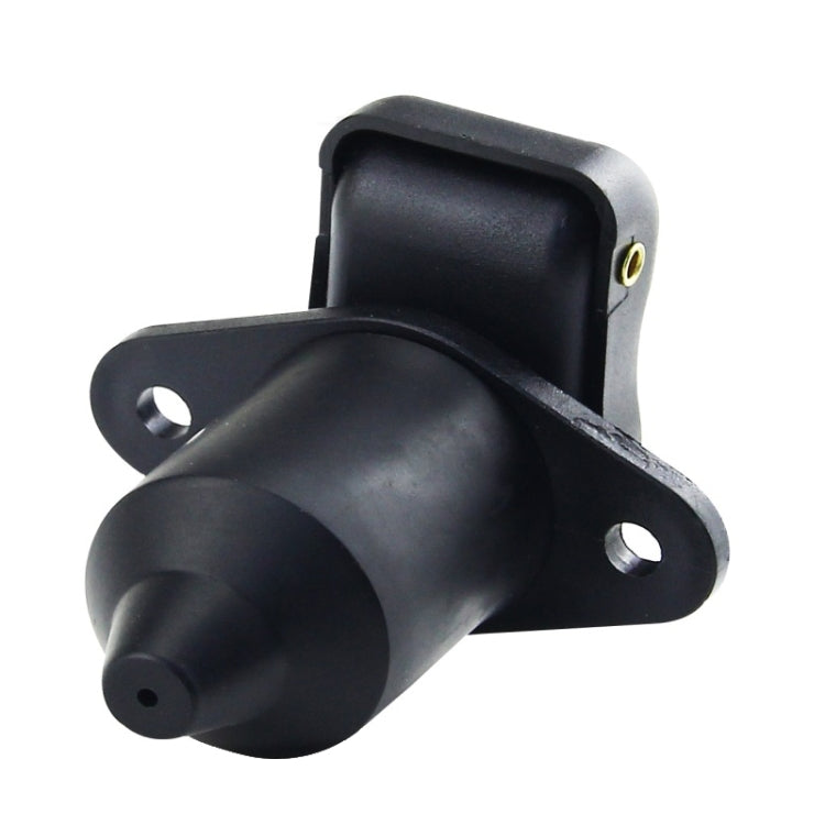 2 PCS VS130E 3P 12V PVC Trailer Connector Socket EU Plug - Terminal connectors by PMC Jewellery | Online Shopping South Africa | PMC Jewellery | Buy Now Pay Later Mobicred