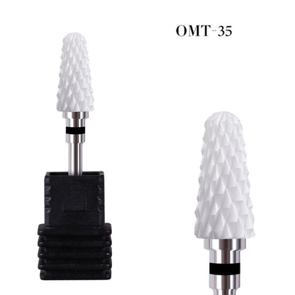 3 PCS Ceramicv Nail Polisher Electric Nail Polisher Accessories(OMT-35) - Grinding Tools & Accessories by PMC Jewellery | Online Shopping South Africa | PMC Jewellery | Buy Now Pay Later Mobicred