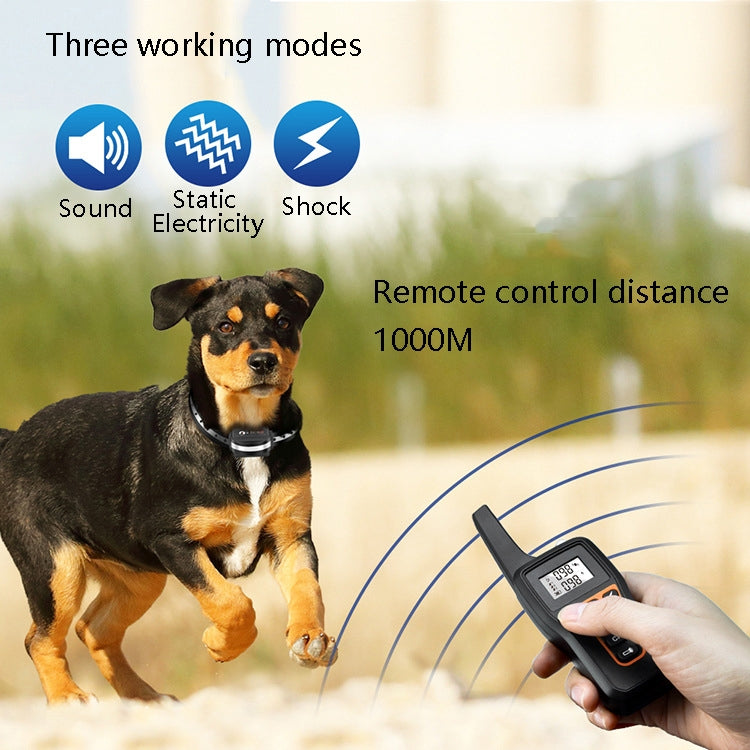 PaiPaitek PD529 Remote Control Dog Training Device Voice Control Anti-Barking Device Dog Training Device(Red) - Training Aids by PaiPaitek | Online Shopping South Africa | PMC Jewellery | Buy Now Pay Later Mobicred