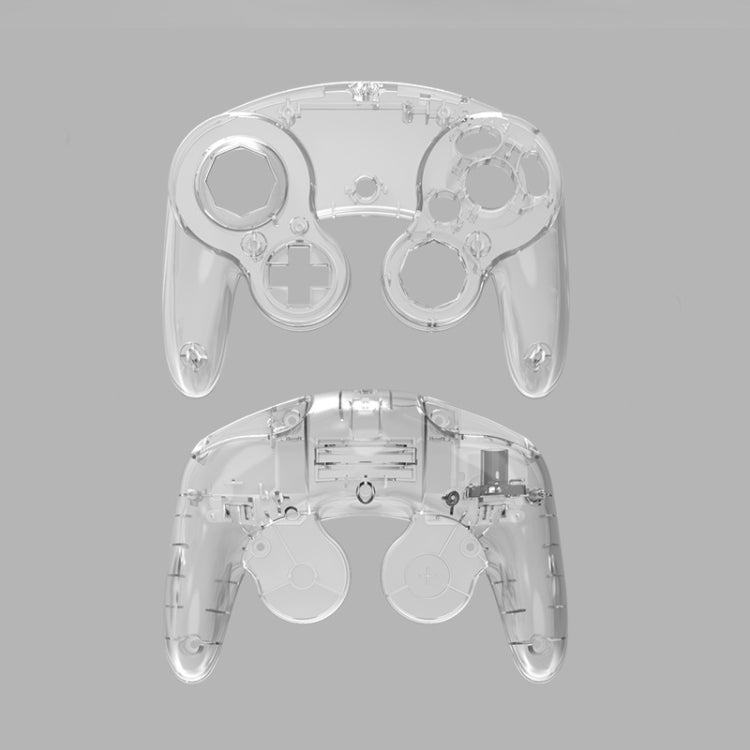 2 PCS Game Single Point Handle Shell Replacement Shell Handle Repair Parts For Nintendo NGC(Transparent) - Cases by PMc TechLife | Online Shopping South Africa | PMc TechLife | Buy Now Pay Later Mobicred