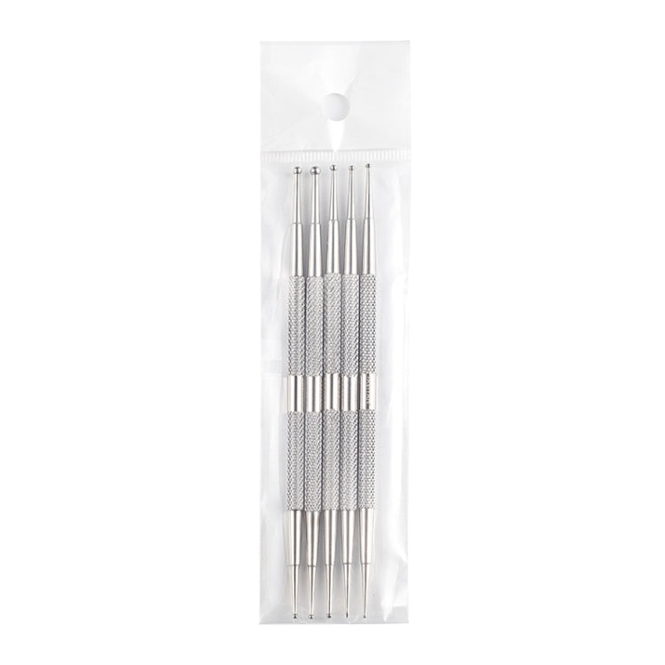 SKU000603 Stainless Steel Alloy Nail Point Drill Pen - Nail Art Equipment by PMC Jewellery | Online Shopping South Africa | PMC Jewellery | Buy Now Pay Later Mobicred