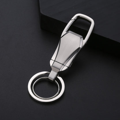 JOBON ZB-8780 Multi-Function Keychain Man Portable Mobile Phone Bracket Metal Waist Car Keychain(Silver) - Key Rings by JOBON | Online Shopping South Africa | PMC Jewellery | Buy Now Pay Later Mobicred