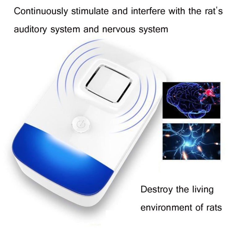 Household Ultrasonic Electronic Mosquito Repellent High-Power Frequency Conversion Mouse Repellent Specifications: US Plug(White) - Repellents by PMC Jewellery | Online Shopping South Africa | PMC Jewellery | Buy Now Pay Later Mobicred