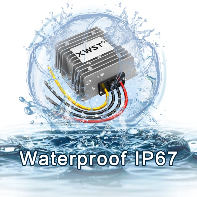 XWST DC 12/24V To 5V Converter Step-Down Vehicle Power Module, Specification: 12V To 5V 6A Small Aluminum Shell - free shipping - PMC Jewellery - Order now!