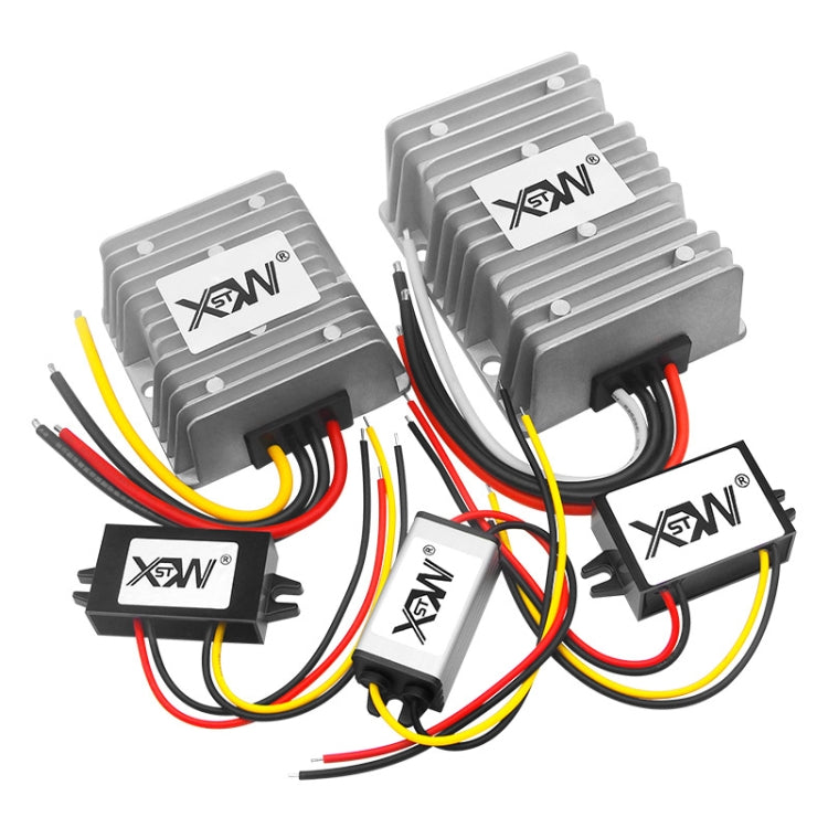 XWST DC 12/24V To 5V Converter Step-Down Vehicle Power Module, Specification: 12/24V To 5V 5A Small Aluminum Shell -  by PMC TechLife | Online Shopping South Africa | PMC TechLife | Buy Now Pay Later Mobicred