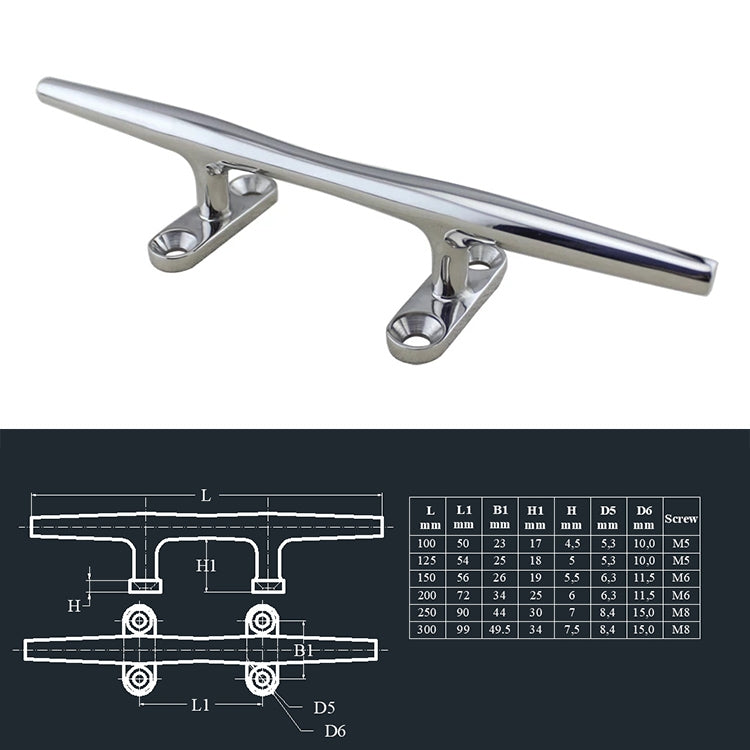 Light Round Cable Bolt 316 Stainless Steel Clevis Cable Bolt, Specification: 125mm 5inch - Marine Accessories & Parts by PMC TechLife | Online Shopping South Africa | PMC TechLife | Buy Now Pay Later Mobicred