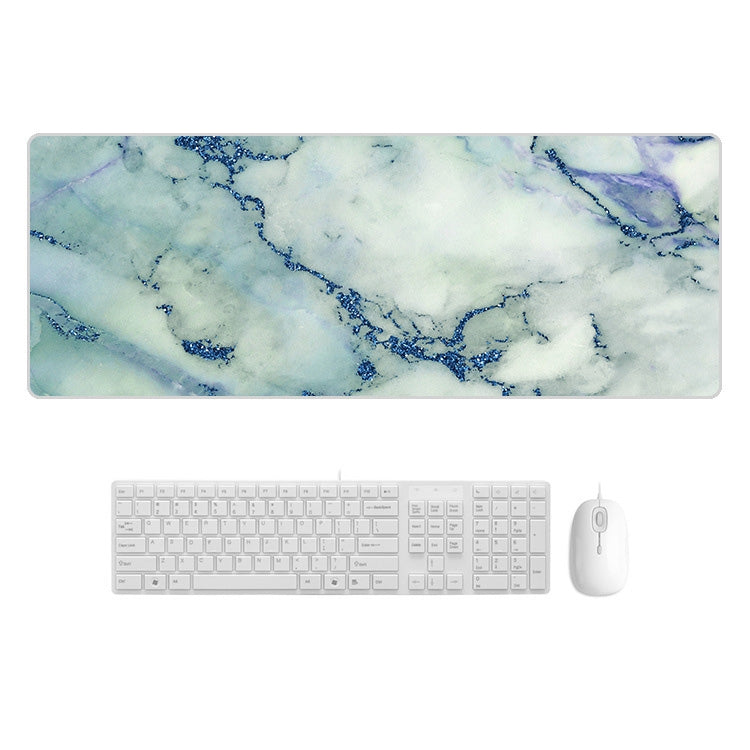 300x800x5mm Marbling Wear-Resistant Rubber Mouse Pad(Blue Crystal Marble) - Mouse Pads by PMC TechLife | Online Shopping South Africa | PMC TechLife | Buy Now Pay Later Mobicred