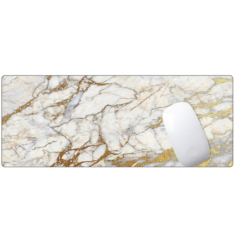 300x800x5mm Marbling Wear-Resistant Rubber Mouse Pad(Blue Marble) - Mouse Pads by PMC TechLife | Online Shopping South Africa | PMC TechLife | Buy Now Pay Later Mobicred
