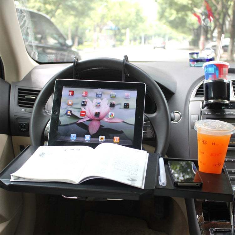 SHUNWEI SD-1508B Car With Drawer Steering Wheel Card Table Computer Rack Chair Back Bracket Storage Table Dinner Plate - Auto Fastener & Clips by SHUNWEI | Online Shopping South Africa | PMC TechLife | Buy Now Pay Later Mobicred