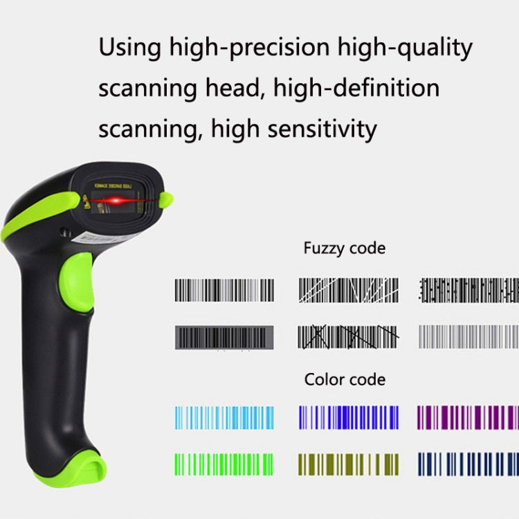 Laser Wireless Scanner Bluetooth Scanner Supermarket Express Scanner, Model: 3100 (2D) Two-dimensional Bluetooth - Barcode Scanner by PMC Jewellery | Online Shopping South Africa | PMC Jewellery | Buy Now Pay Later Mobicred