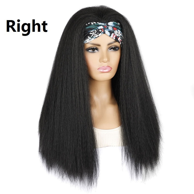 Turban Headband Corn Beard Long Hair Wig Headgear, Color Classification: 4 # XK - free shipping - PMC TechLife - Order now!