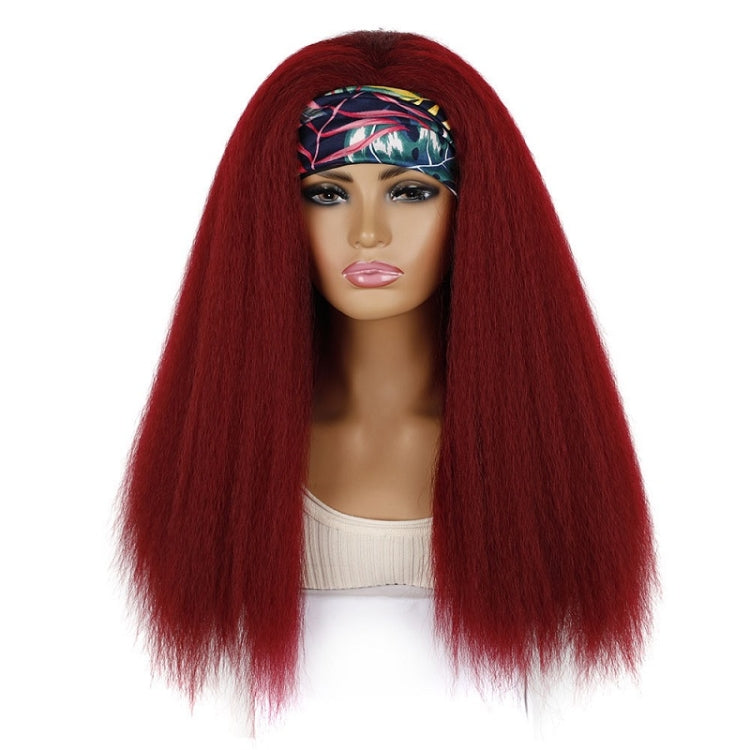 Turban Headband Corn Beard Long Hair Wig Headgear, Color Classification: BUG # C - free shipping - PMC TechLife - Order now!