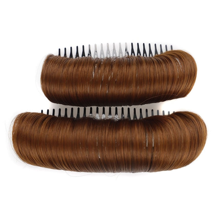 4 PCS Forehead Hair Root Padding And Combing Hair Pack, Colour: 10cm Dark Brown - free shipping - PMC TechLife - Order now!