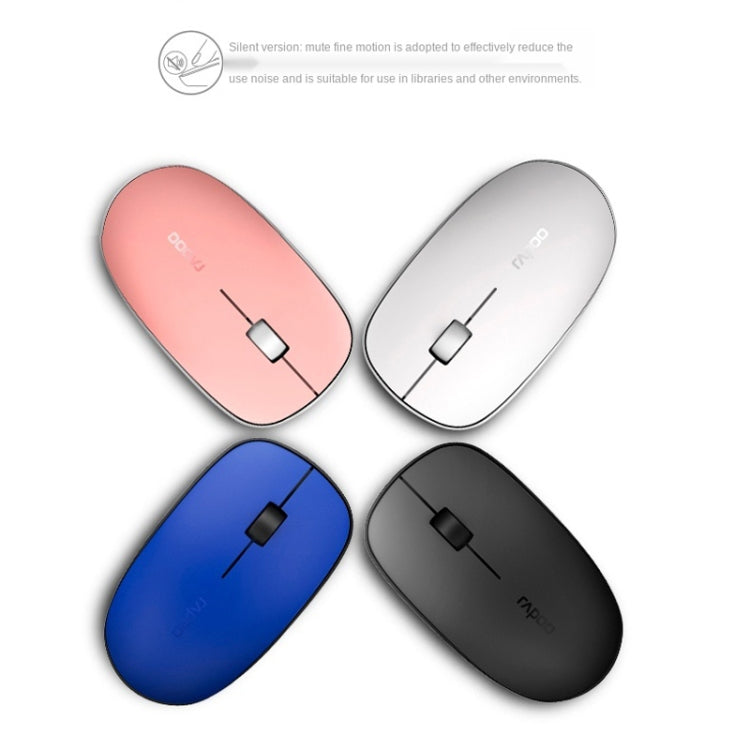 Rapoo M200G 1300 DPI 3 Keys Silent Wireless Mouse(Gray) - Wireless Mice by Rapoo | Online Shopping South Africa | PMC Jewellery | Buy Now Pay Later Mobicred