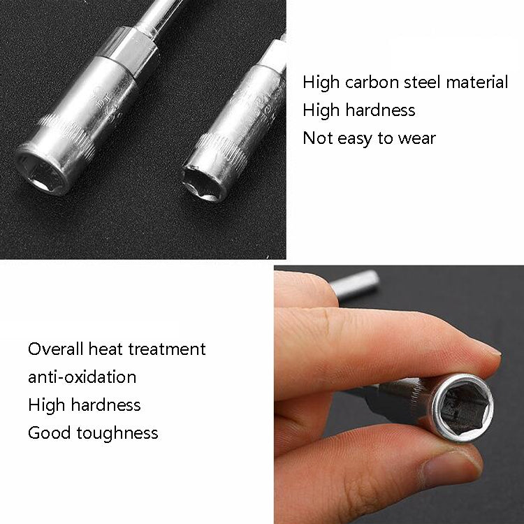T-Wrench Car Assembly Repair Sleeve Wrench Hexagon Lengthening Socket, Specification: 14mm - Hand Tool Sets by PMC TechLife | Online Shopping South Africa | PMC TechLife | Buy Now Pay Later Mobicred