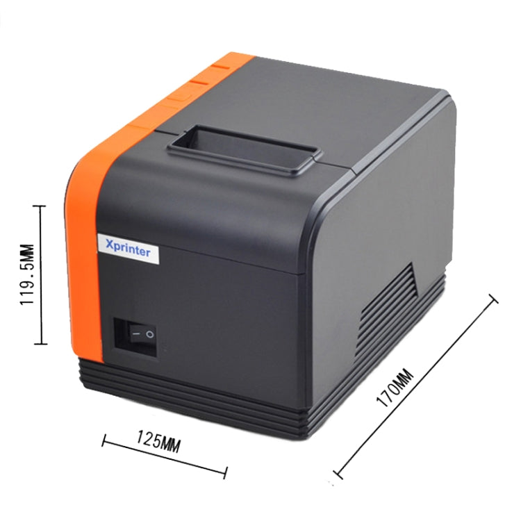 Xprinter XP-T58L 58mm Supermarket Cashier Receipt Thermal Printer, Spec: USB Port(EU Plug) - Receipt Printers by Xprinter | Online Shopping South Africa | PMC TechLife | Buy Now Pay Later Mobicred