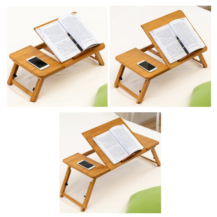 741ZDDNZ Bed Use Folding Height Adjustable Laptop Desk Dormitory Study Desk, Specification: Medium 64cm - free shipping - PMC Jewellery - Order now!